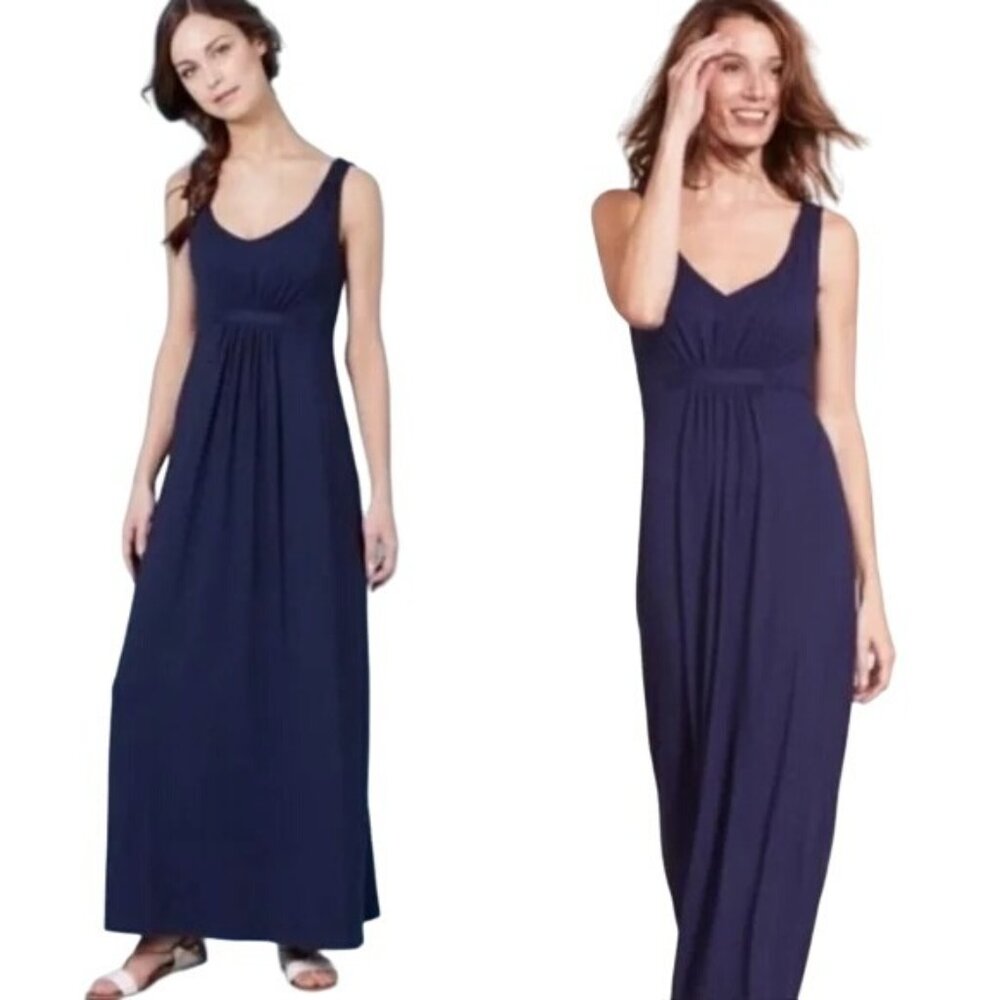 Boden Navy Maxi Dress 10L